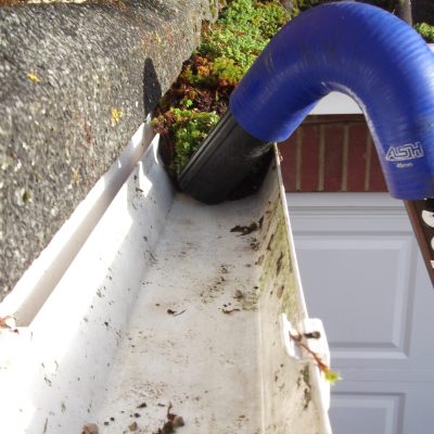 Gutter Action Shot 2