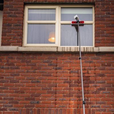 Window Cleaning using pure water